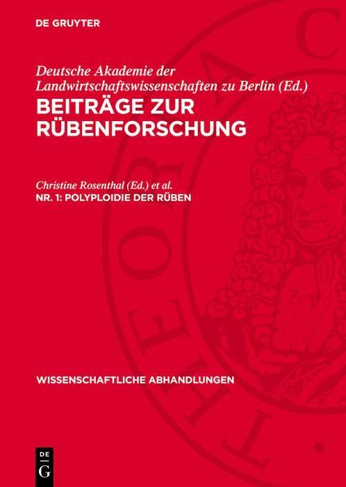Produktbild: Polyploidie der R&uuml;ben