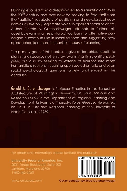 Produktbild: Planning and Social Science