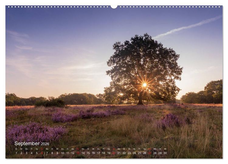 Produktbild: Deutschland Blicke in die Natur (hochwertiger Premium Wandkalender 2026 DIN A2 quer), Kunstdruck in Hochglanz