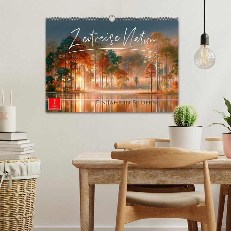 Produktbild: Zeitreise Natur (Wandkalender 2027 DIN A3 quer), CALVENDO Monatskalender