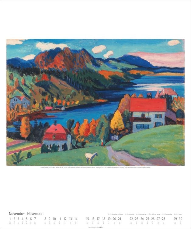 Produktbild: Gabriele M&uuml;nter Kalender 2027