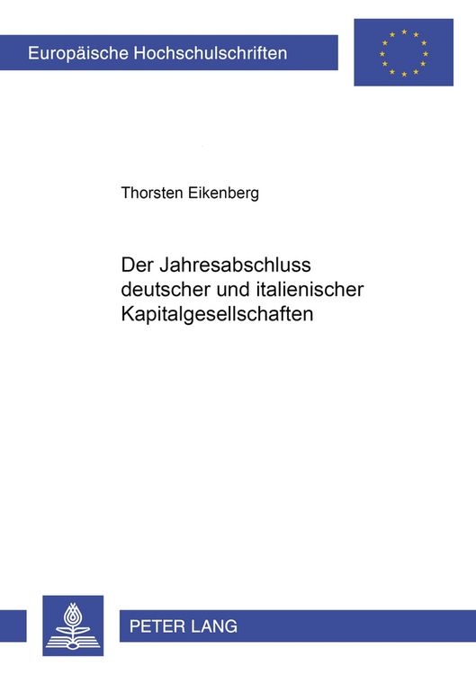 Produktbild: Der Jahresabschluss deutscher und italienischer Kapitalgesellschaften