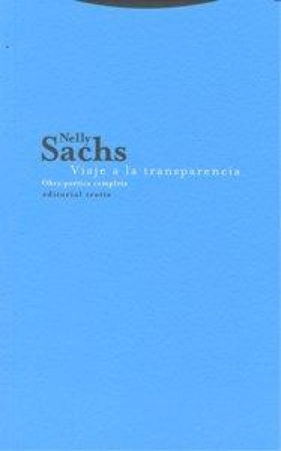 Produktbild: Viaje a la transparencia : obra po&eacute;tica completa