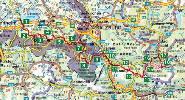 Produktbild: SalzAlpenSteig