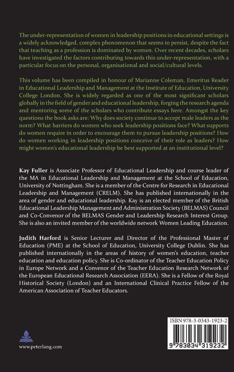 Produktbild: Gender and Leadership in Education