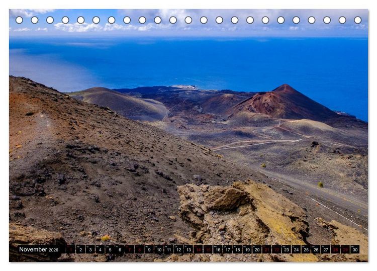Produktbild: Natur pur erleben auf La Palma (Tischkalender 2026 DIN A5 quer), CALVENDO Monatskalender