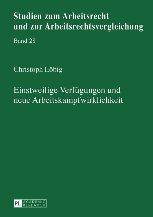 Produktbild: Einstweilige Verfuegungen und neue Arbeitskampfwirklichkeit