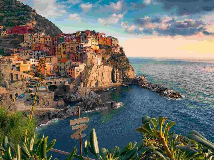 Produktbild: Erwachsenenpuzzle 1500 Teile - Blick auf Cinque Terre