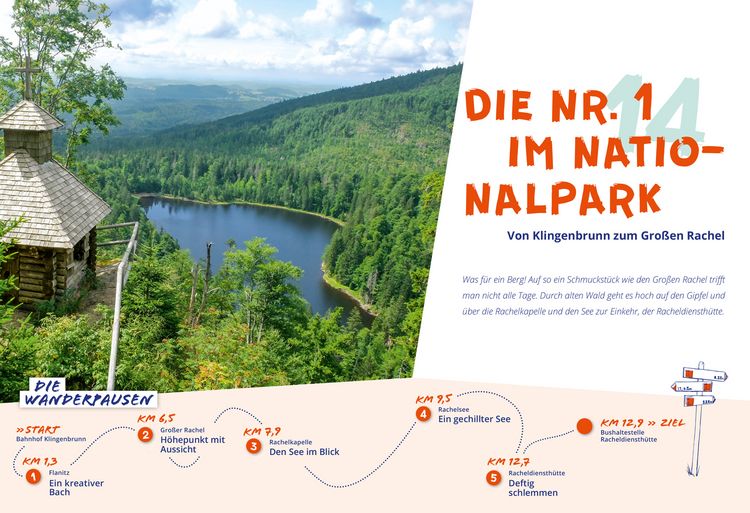 Produktbild: DuMont Wanderzeit im Bayerischen Wald