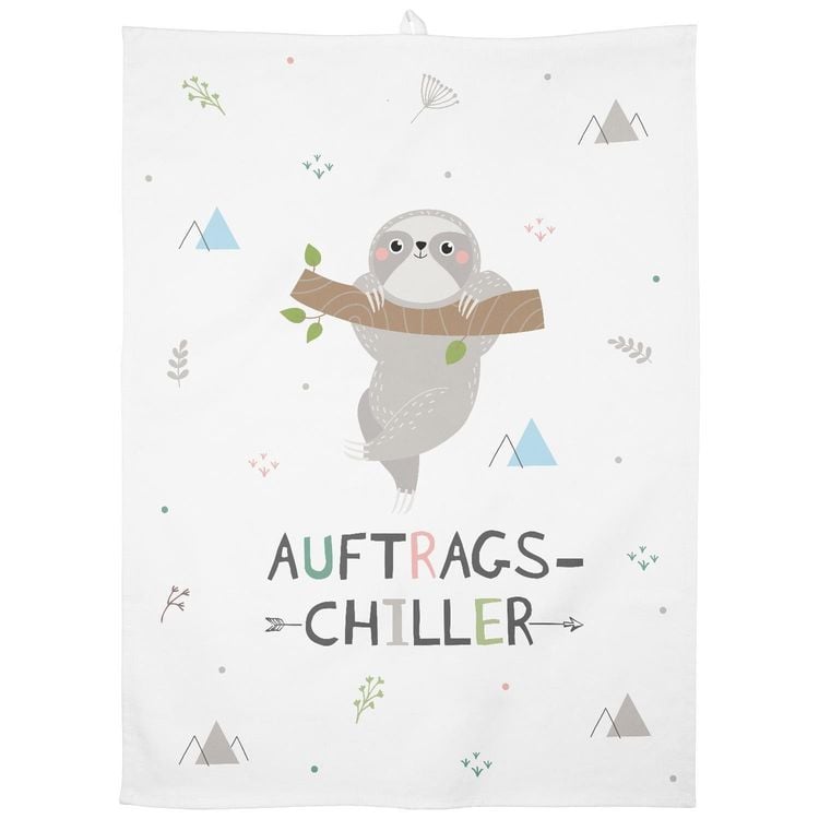 Produktbild: GRUSS & CO 47094 Geschirrtuch Faultier Chiller