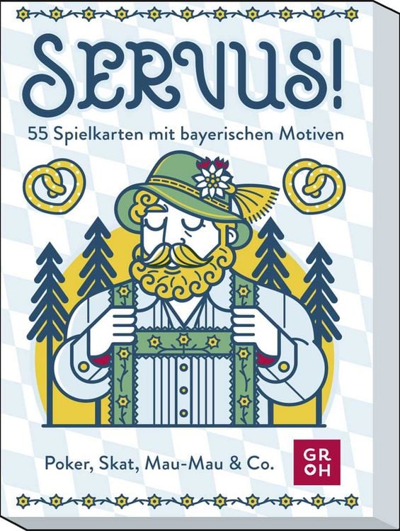 Produktbild: Servus! 55 Spielkarten mit bayerischen Motiven