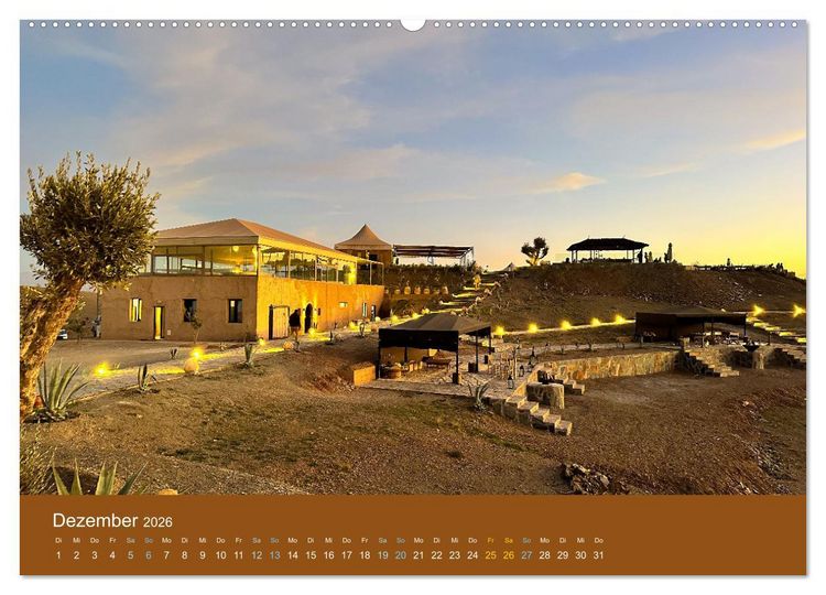 Produktbild: Marrakesch Eine Stadt aus 1001 Nacht (Wandkalender 2026 DIN A2 quer), CALVENDO Monatskalender