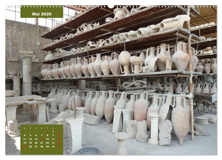 Produktbild: Pompeji-Kalender (hochwertiger Premium Wandkalender 2026 DIN A2 quer), Kunstdruck in Hochglanz
