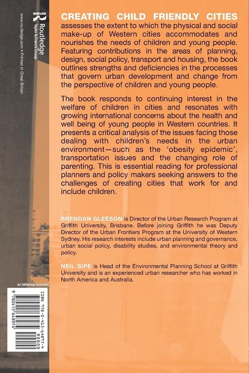 Produktbild: Creating Child Friendly Cities
