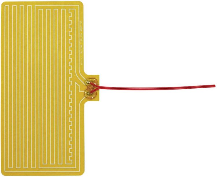 Produktbild: Thermo TECH Polyester Heizfolie selbstklebend 24 V/DC, 24 V/AC 20 W Schutzart IPX4 (L x B) 230 mm x 130 mm