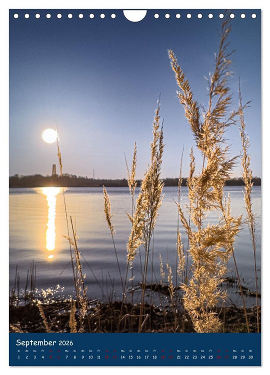 Produktbild: Cospudener See (Wandkalender 2026 DIN A4 hoch), CALVENDO Monatskalender