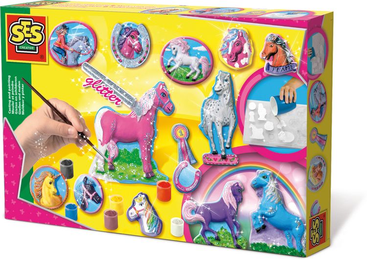 Ravensburger Gipsfiguren Set Pferd – Gießen & Bemalen Für Kinder Ab 7 Jahren