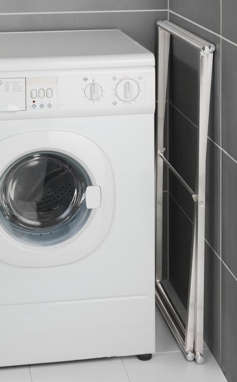 Produktbild: Handtuchst&auml;nder Mod. Lava Edelstahl, Kleiderst&auml;nder, klappbar