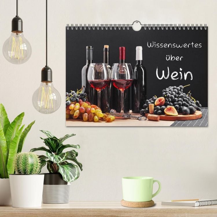 Produktbild: Wissenswertes &uuml;ber Wein (Wandkalender 2027 DIN A4 quer), CALVENDO Monatskalender