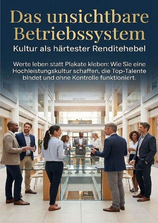 Produktbild: Das unsichtbare Betriebssystem: Kultur als h&auml;rtester Renditehebel