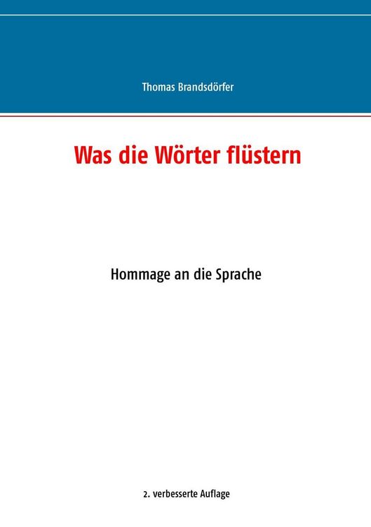 Produktbild: Was die W&ouml;rter fl&uuml;stern
