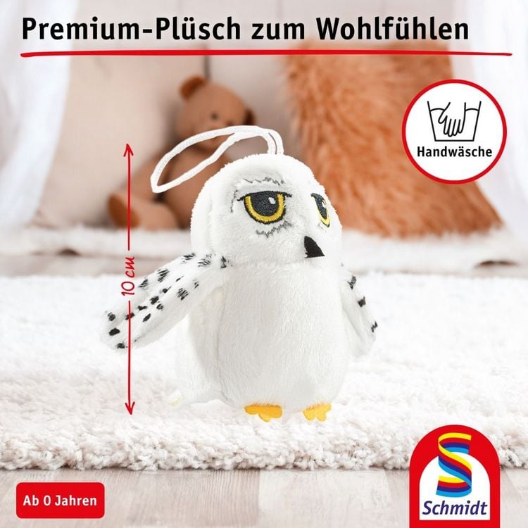 Produktbild: Harry Potter, Eule Hedwig, 10 cm, Schl&uuml;sselanh&auml;nger, 6 Stk. im Polybeutel
