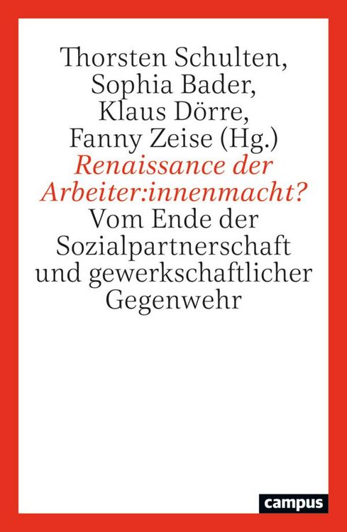 Produktbild: Renaissance der Arbeiter:innenmacht?