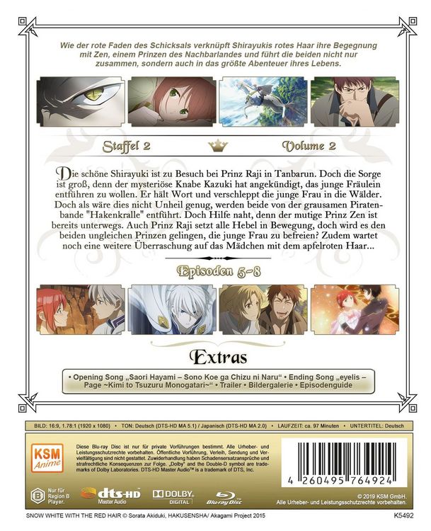 Produktbild: Die rothaarige Schneeprinzessin - Staffel 2 - Volume 2: Episode 05-08