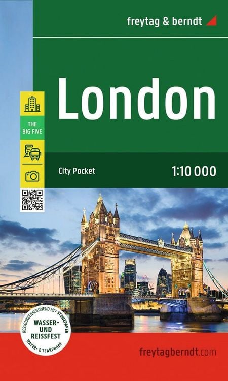 Produktbild: Freytag & berndt Innenstadtplan London 1:10.000