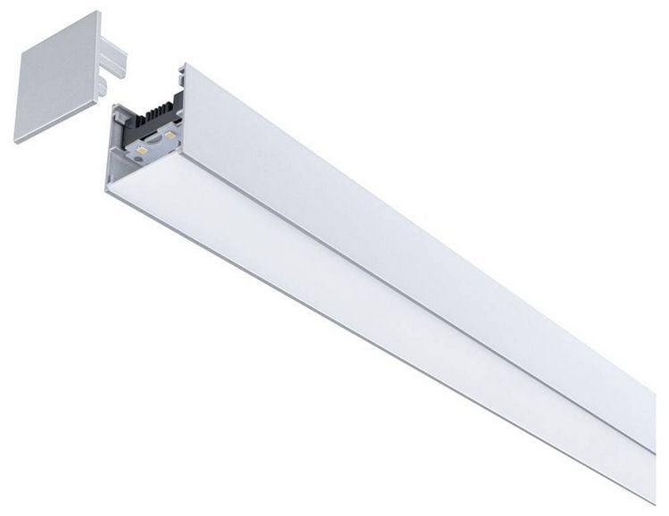 Produktbild: Paulmann 98174 Linion LED-Deckenleuchte LED 8.5W Chrom (matt)