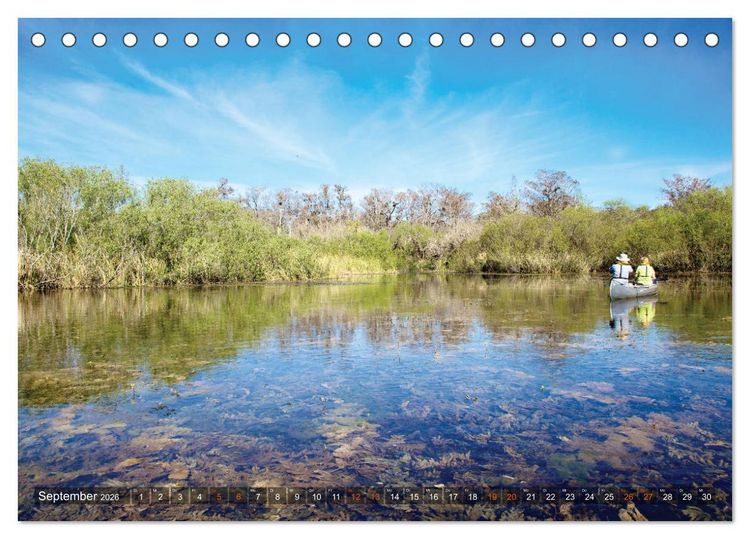 Produktbild: GEOclick calendar: Florida (Tischkalender 2026 DIN A5 quer), CALVENDO Monatskalender