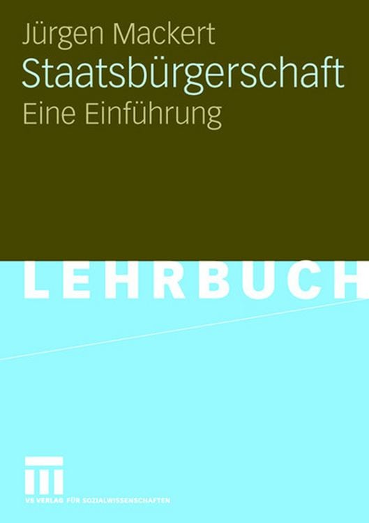 Produktbild: Staatsb&uuml;rgerschaft