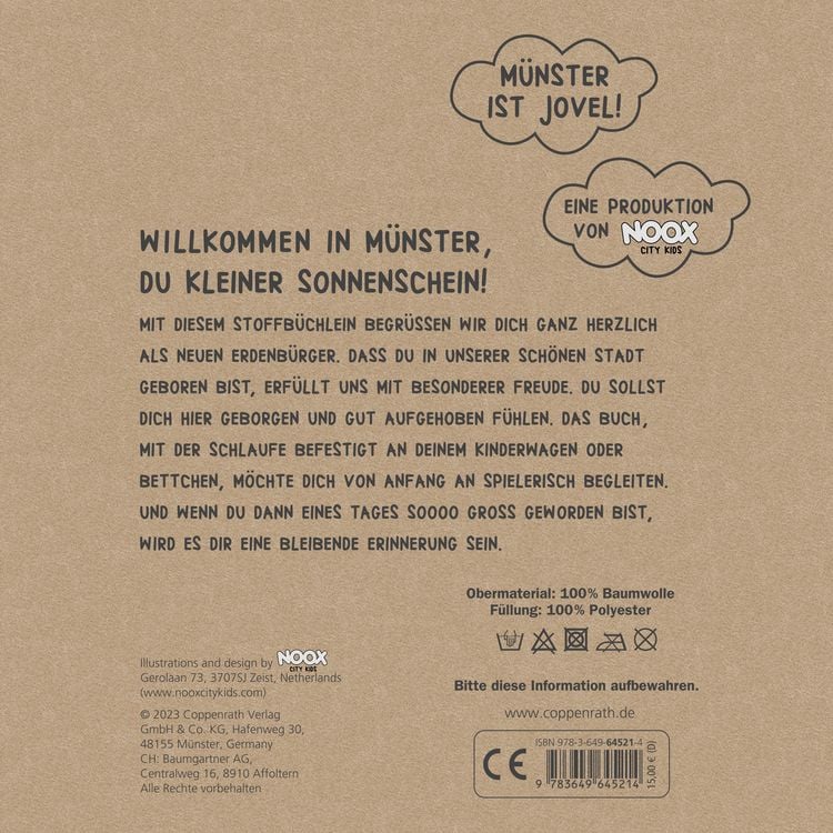 Produktbild: Knister-Babybuch: M&uuml;nster ist jovel!