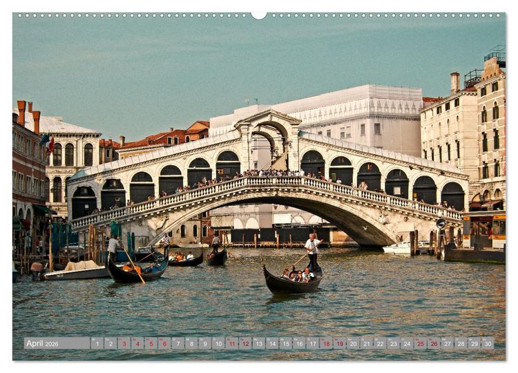 Produktbild: Mein VENEDIG (Wandkalender 2026 DIN A2 quer), CALVENDO Monatskalender