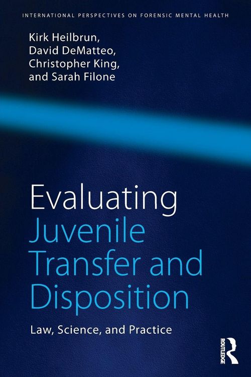 Produktbild: Evaluating Juvenile Transfer and Disposition
