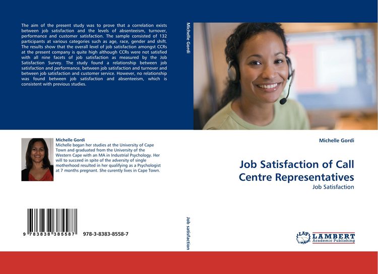 Produktbild: Job Satisfaction of Call Centre Representatives