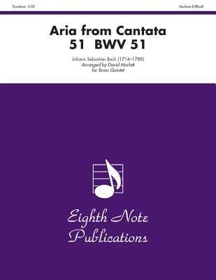 Produktbild: Bach, J: Aria (from Cantata 51, Bwv 51)