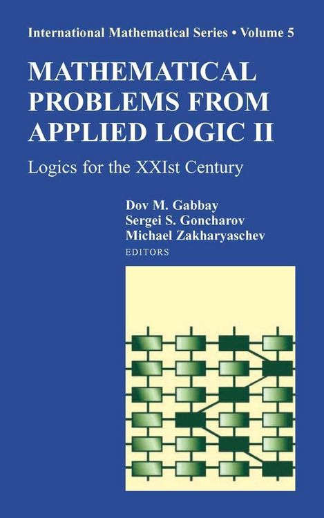 Produktbild: Mathematical Problems from Applied Logic II