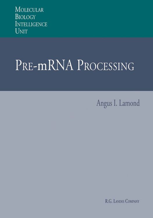 Produktbild: Pre-mRNA Processing