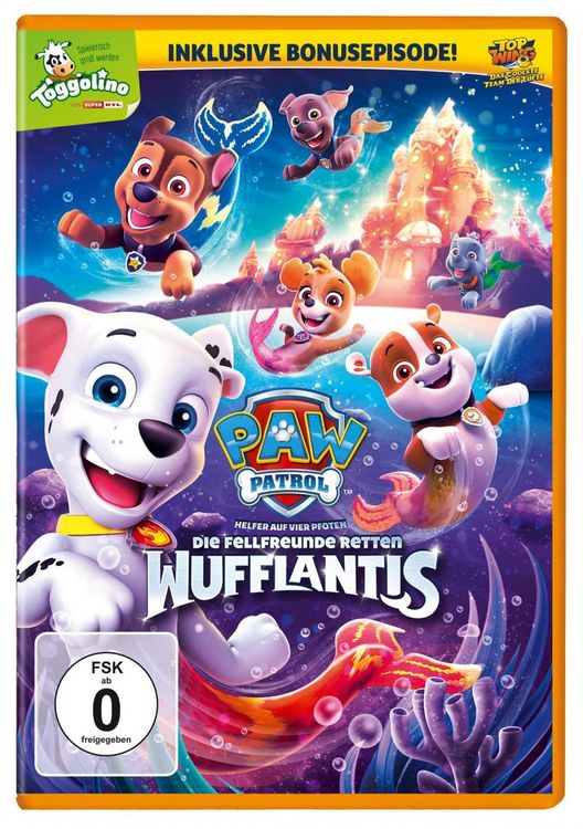 Produktbild: Paw Patrol: Die Fellfreunde retten Wufflantis