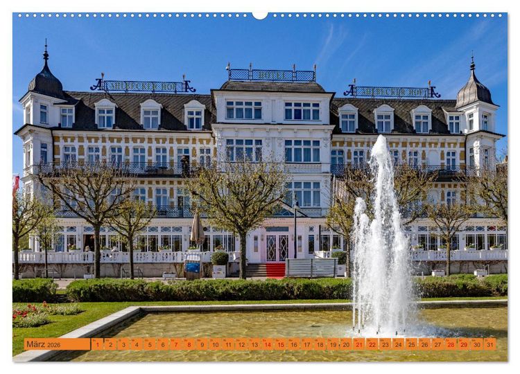 Produktbild: Mein Kaiserbad Ahlbeck (Wandkalender 2026 DIN A2 quer), CALVENDO Monatskalender
