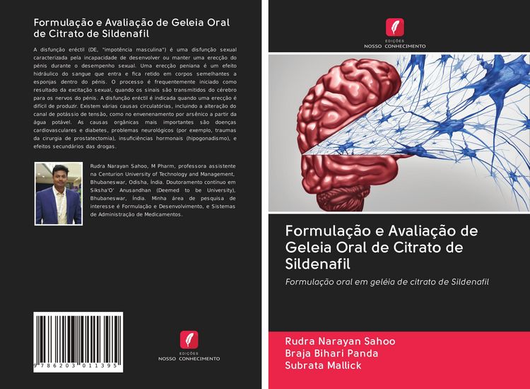 Produktbild: Formula&ccedil;&atilde;o e Avalia&ccedil;&atilde;o de Geleia Oral de Citrato de Sildenafil