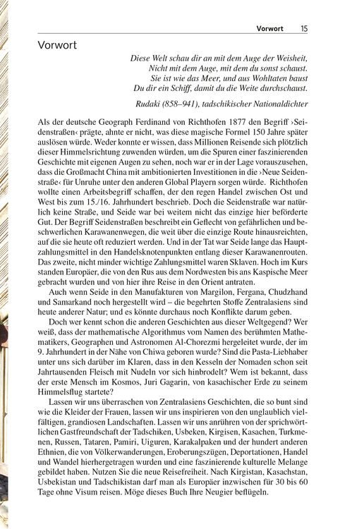 Produktbild: TRESCHER Reisef&uuml;hrer Zentralasien