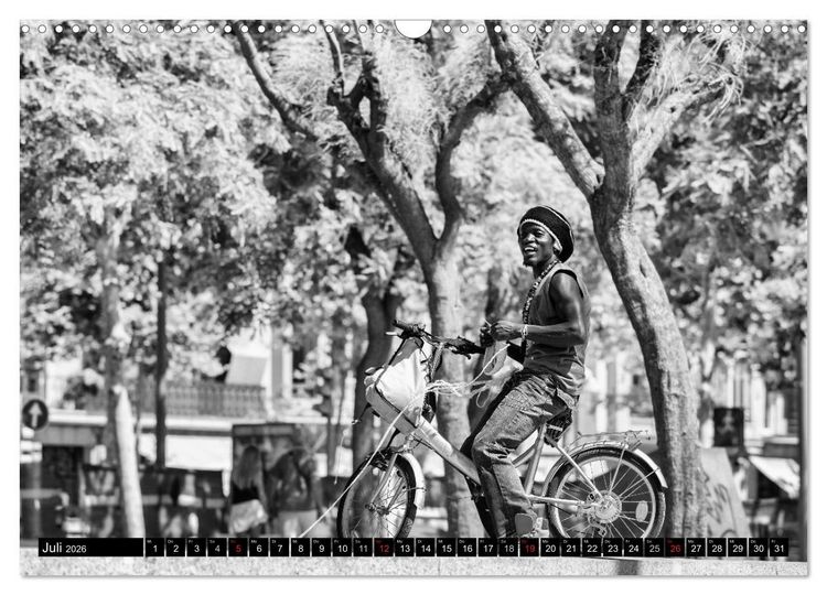Produktbild: Streetlife Barcelona (Wandkalender 2026 DIN A3 quer), CALVENDO Monatskalender