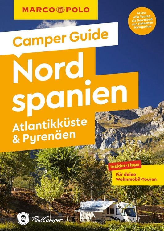Produktbild: MARCO POLO Camper Guide Nordspanien: Atlantikk&uuml;ste & Pyren&auml;en