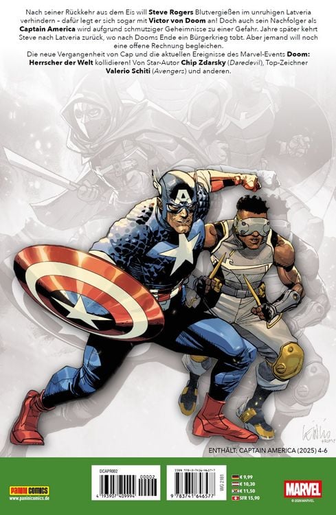 Produktbild: Captain America (2. Serie)