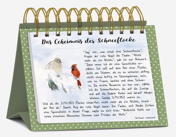 Produktbild: Tisch-Adventskalender "24 Tage Winterzauber im Advent"