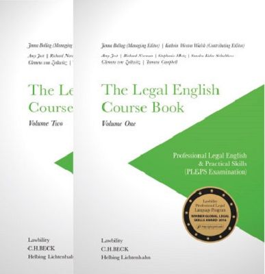 Produktbild: The Legal English Course Book Volume One & Volume Two