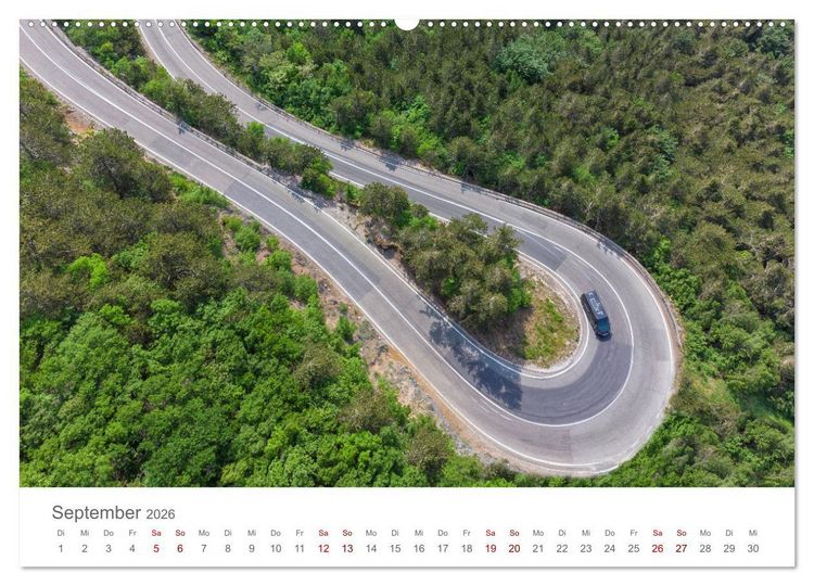 Produktbild: Abenteuer Wohnmobil - Camping, Vanlife, Roadtrips (Wandkalender 2026 DIN A2 quer), CALVENDO Monatskalender