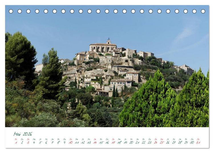 Produktbild: Provence, Frankreich (Tischkalender 2026 DIN A5 quer), CALVENDO Monatskalender